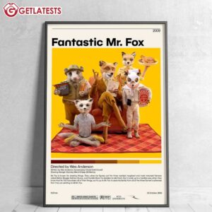 Fantastic Mr. Fox Wes Anderson Poster (2)