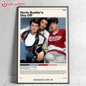 Ferris Bueller's Day Off John Hughes Poster (1)