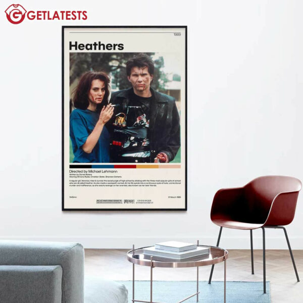 Heathers Michael Lehmann Movie Poster