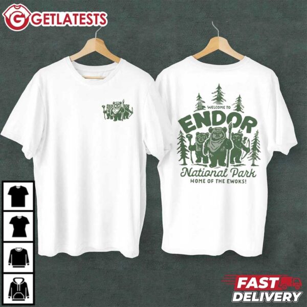 Endor National Park Home of the Ewoks Star Wars T Shirt (1)