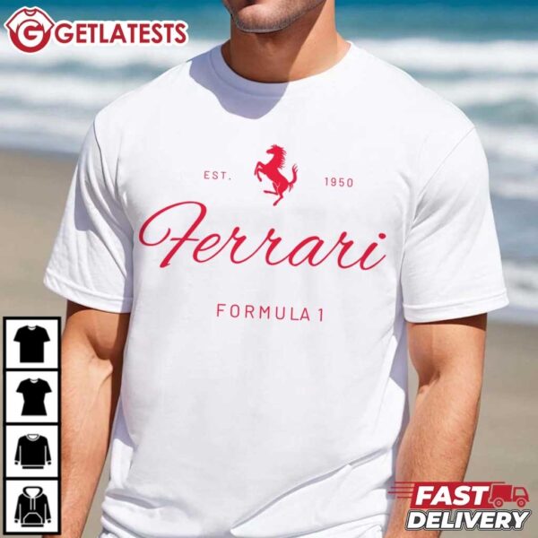 Ferrari EST 1950 Formula 1 Racing T Shirt (1)