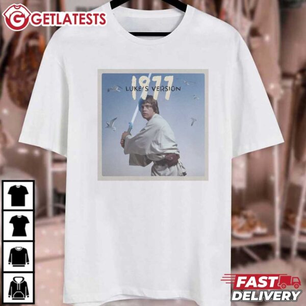 Luke Version Star Wars' Version 1977 T Shirt (4)