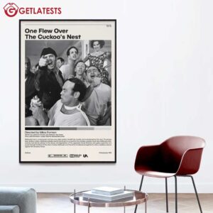 One Flew Over the Cuckoo's Nest Milos Forman Poster (1)