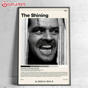 The Shining Jack Torrance Stephen King Horror Movie Poster (1)