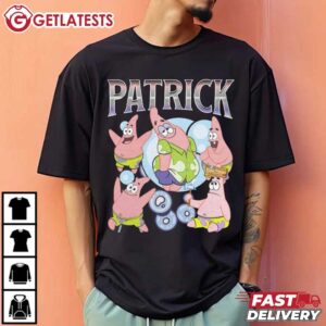 Patrick Star SpongeBob SquarePants Vintage T Shirt (1)