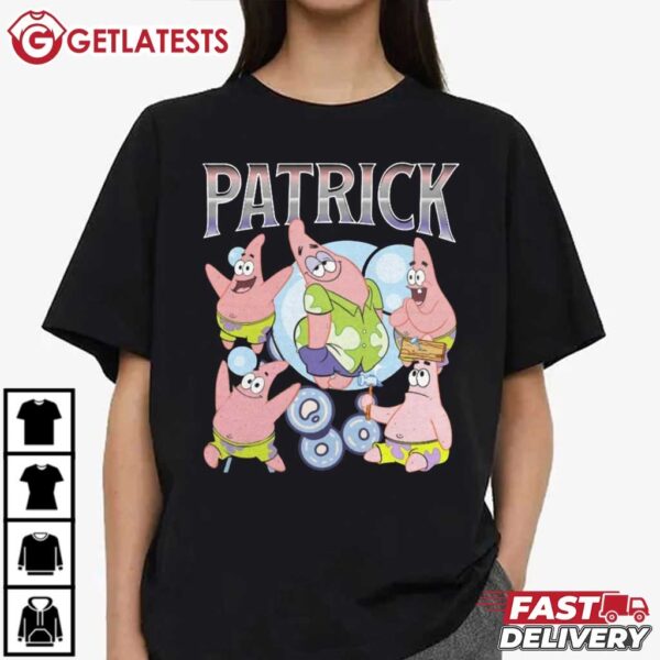 Patrick Star SpongeBob SquarePants Vintage T Shirt (2)