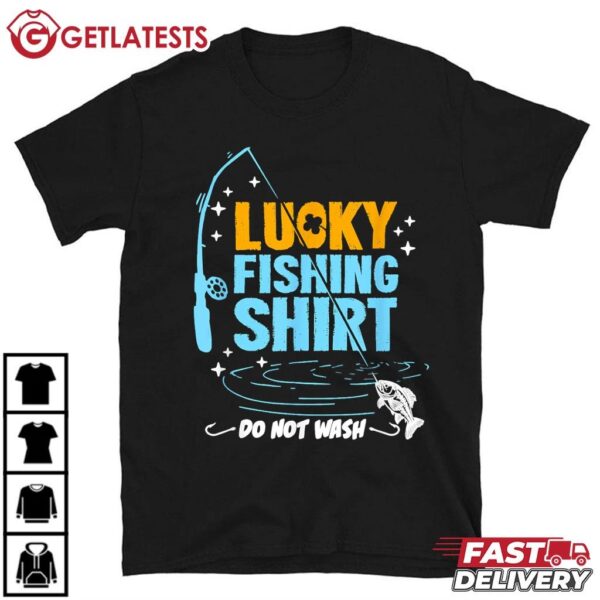 Lucky Fishing Shirt Funny Gift T Shirt (2)