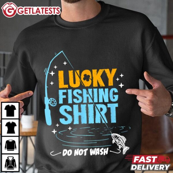 Lucky Fishing Shirt Funny Gift T Shirt (3)