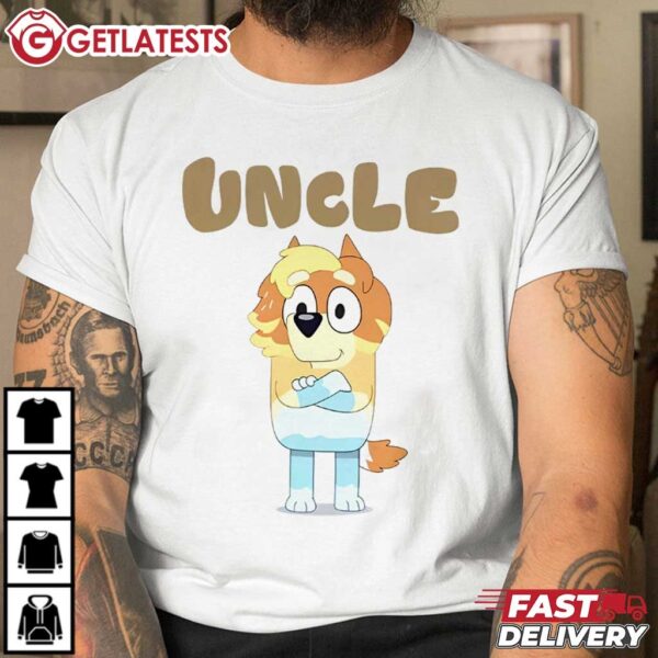 Cool Uncle Club Bluey Gift For Uncle T Shirt (1)