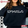 Kamala Harris Cat Lettering Positive Funny T Shirt (2)