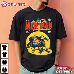 Mer Man Spongebob Squarepants Parody T Shirt (3)