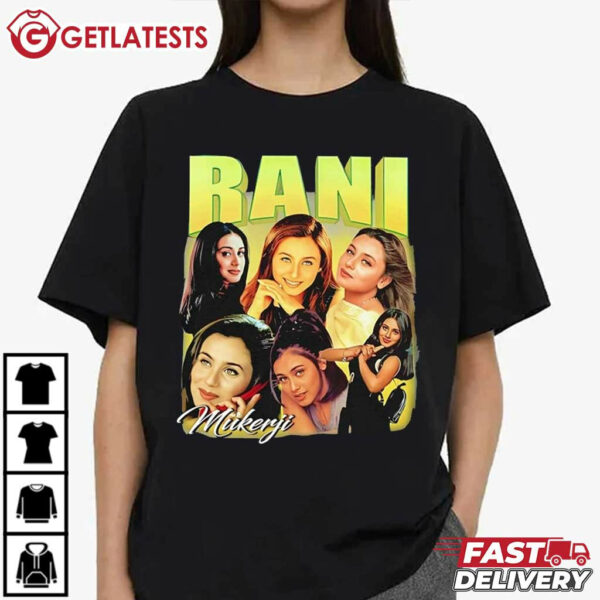 Rani Mukerji Indian Actor Hindi Film T Shirt (3)