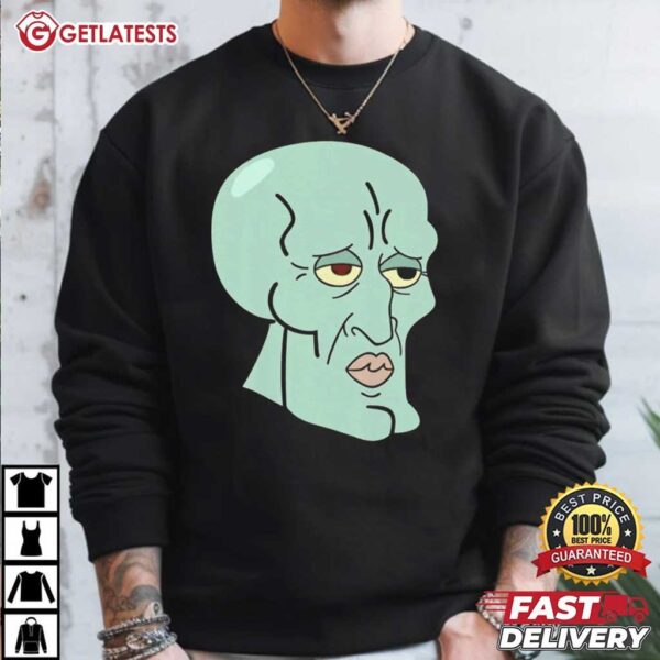 Handsome Squidward Tentacles SpongeBob SquarePants T Shirt (1)