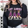 Cat Ladies For Kamala Harris 2024 T Shirt (3)