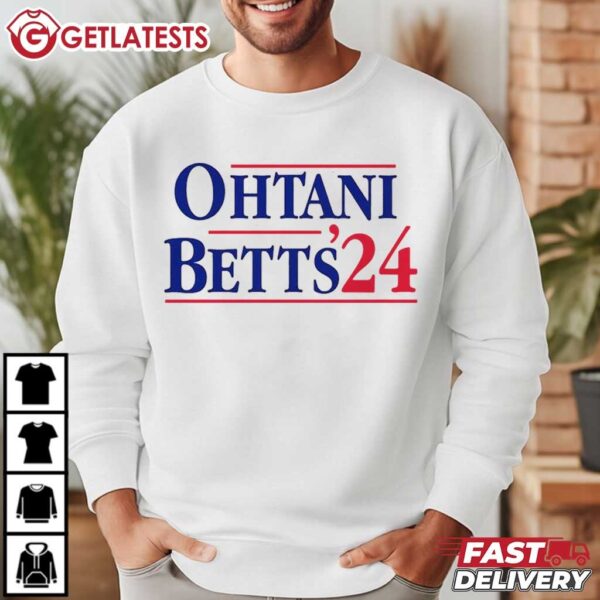 Dodgers Shohei Ohtani And Mookie Betts 2024 Ohtani Betts T Shirt (1)