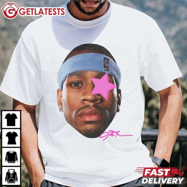 Allen Iverson NBA Basketball T Shirt (4)