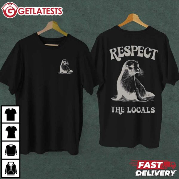 Seals Respect The Locals T Shirt (2)