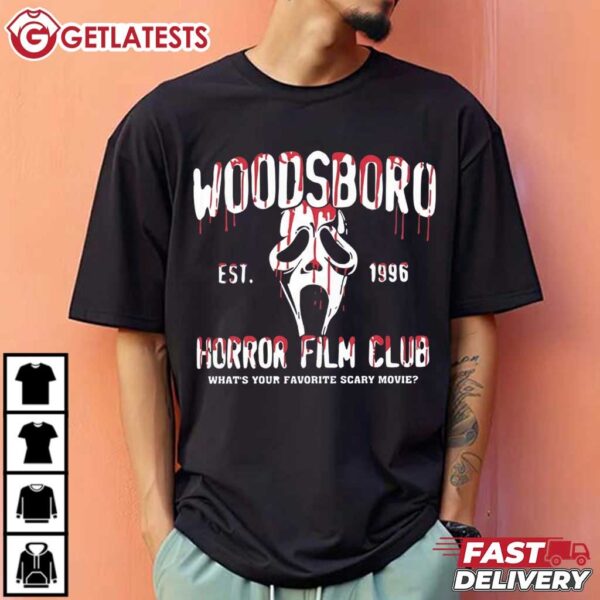 Scream Woodsboro EST 1996 Horror Film Club T Shirt (4)