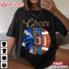 Cheer Mom Pom Pom Football T Shirt (3)