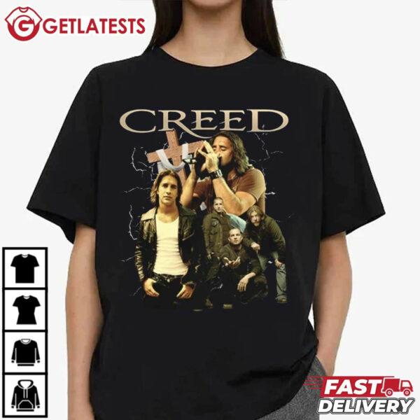 Creed Rock Band Music T Shirt