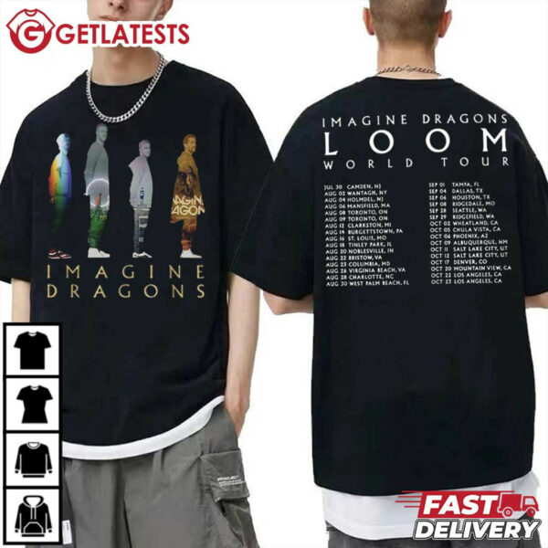 Imagine Dragons Loom World Tour T Shirt