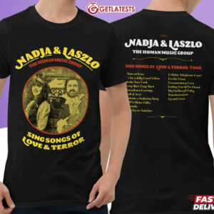 Nadja And Laszlo The Human Music Group T Shirt