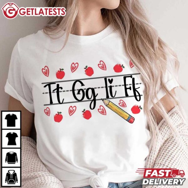 Thank God It's Friday Tt Gg Ii Ff Teacher Gift T Shirt (3)