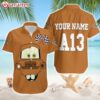 Cars Tow Mater Custom Name And Number Hawaiian Shirt