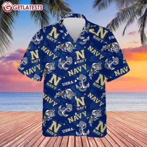 United States Naval Academy Navy Veteran Hawaiian Shirt (2)