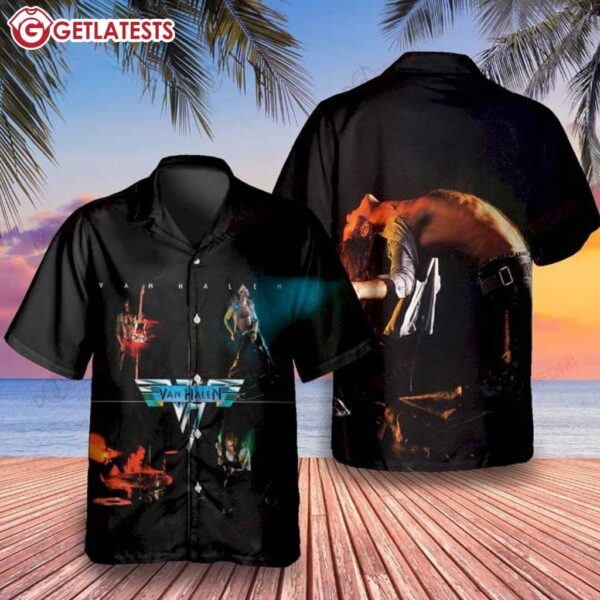 Van Halen Rock Band Performance Hawaiian Shirt