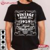 Vintage Made In 1959 Aged Perfectly Original Parts 65th Birthday T Shirt (1)