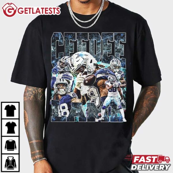 CeeDee Lamb American Football NFL T Shirt (3)