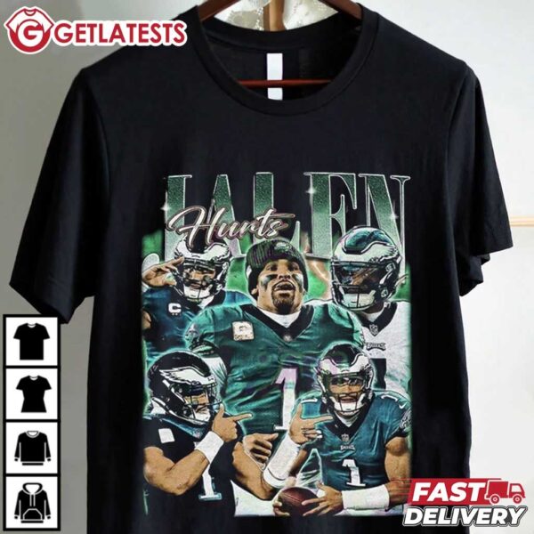 Jalen Hurts American Football NFL T Shirt (2)