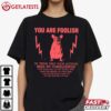 You Are Foolish Rat T Shirt (4)