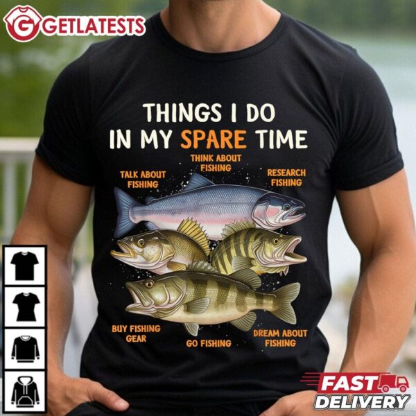 Thing I Do In My Square Time Fishing Lovers T Shirt (1)