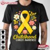 Childhood Cancer Awareness Gold Ribbon T Shirt (3)