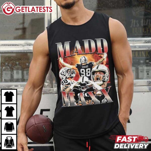 Madd Maxx Crosby American Football NFL T Shirt (4)