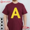 Letter A Chipmunk Alvin Funny T Shirt (1)