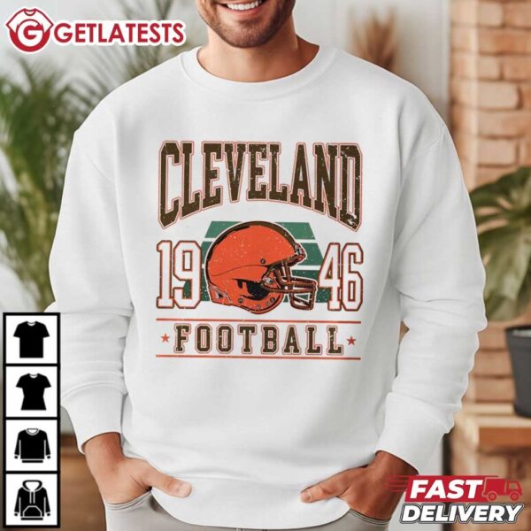 Cleveland Browns 1946 American Football T Shirt (1)