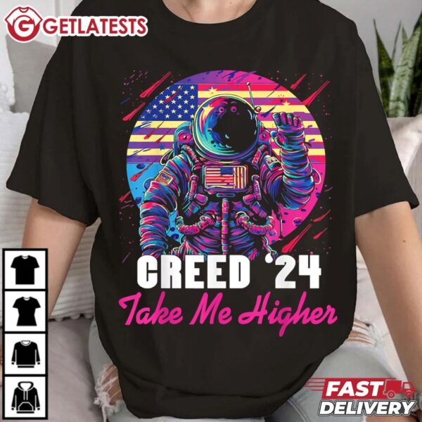 Creed 24 Take Me Higher American Astronaut T Shirt (1)