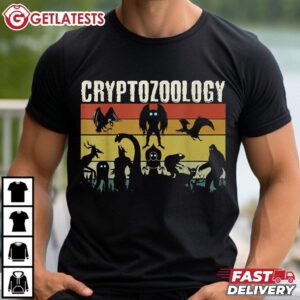 Cute Cryptozoology Cryptids Monsters T Shirt (1)