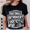 National Introvert Society Bigfoot Mothman Loch Ness T Shirt (1)