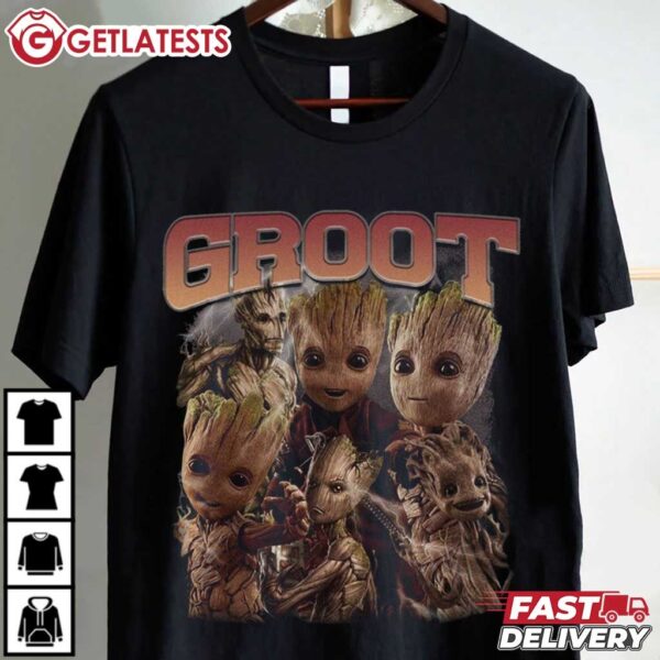 Swole Groot The Guardians Of The Galaxy T Shirt (2)