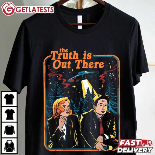 X Files The Truth Is Out There Science Fiction Movie T Shirt (2)