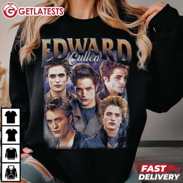 Edward Cullen Twilight Vampire Movie T Shirt (1)