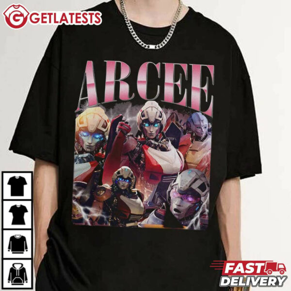 Arcee Autobot Transformers Movie T Shirt