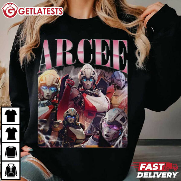 Arcee Autobot Transformers Movie T Shirt