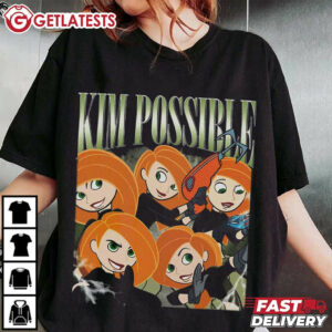 Kim Possible Action Cartoon T Shirt