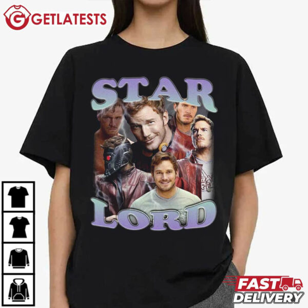 Star Lord Peter Qill Guardians of the Galaxy T Shirt (1)