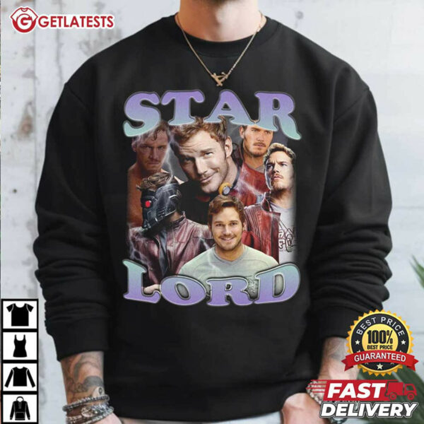 Star Lord Peter Qill Guardians of the Galaxy T Shirt (2)